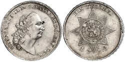 1 Талер Великое герцогство Гессен (1806 - 1918) Серебро 