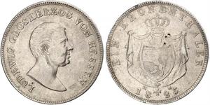 1 Талер Великое герцогство Гессен (1806 - 1918) Серебро Людвиг I Гессенский