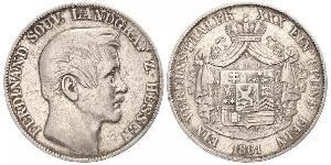 1 Талер Великое герцогство Гессен (1806 - 1918) Серебро Фердинанд (ландграф Гессен-Гомбурга)