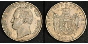 1 Талер Великое герцогство Гессен (1806 - 1918) Серебро Людвиг II (великий герцог Гессенский)