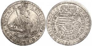 1 Талер Габсбургская империя (1526-1804) Серебро Леопольд V Австрийский (1586 – 1632)