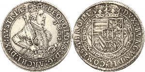 1 Талер Габсбургская империя (1526-1804) Серебро Леопольд V Австрийский (1586 – 1632)