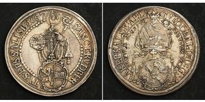 1 Талер Зальцбург (1328 - 1803) Серебро 