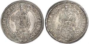 1 Талер Зальцбург (1328 - 1803) Серебро 