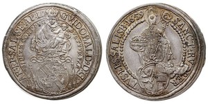 1 Талер Зальцбург (1328 - 1803) Серебро 