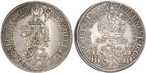 1 Талер Зальцбург (1328 - 1803) Серебро 