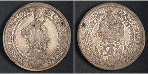 1 Талер Зальцбург (1328 - 1803) Серебро 
