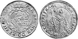 1 Талер Княжество Трансильвания (1571-1711) Серебро 