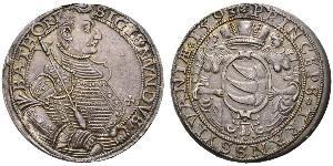 1 Талер Княжество Трансильвания (1571-1711) Серебро Sigismund Báthory,  prince of Transylvania (1572 -1613)