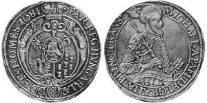 1 Талер Княжество Трансильвания (1571-1711) Серебро 