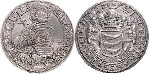 1 Талер Княжество Трансильвания (1571-1711) Серебро Sigismund Báthory,  prince of Transylvania (1572 -1613)