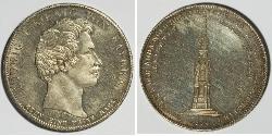 1 Талер Королевство Бавария (1806 - 1918) Серебро Людвиг I (король Баварии)(1786 – 1868)