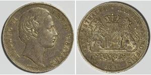 1 Талер Королевство Бавария (1806 - 1918) Серебро Людвиг II (король Баварии)(1845 – 1886)