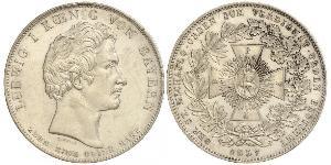 1 Талер Королевство Бавария (1806 - 1918) Серебро Людвиг I (король Баварии)(1786 – 1868)