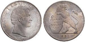 1 Талер Королевство Бавария (1806 - 1918) Серебро Людвиг I (король Баварии)(1786 – 1868)