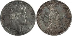 1 Талер Королевство Бавария (1806 - 1918) Серебро Людвиг I (король Баварии)(1786 – 1868)