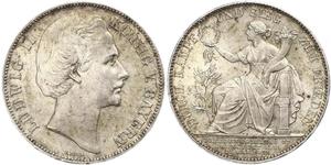 1 Талер Королевство Бавария (1806 - 1918) Серебро Людвиг II (король Баварии)(1845 – 1886)