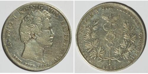 1 Талер Королевство Бавария (1806 - 1918) Серебро Людвиг I (король Баварии)(1786 – 1868)