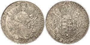 1 Талер Королевство Венгрия (1000-1918) Серебро Joseph II, Holy Roman Emperor  (1741 - 1790)