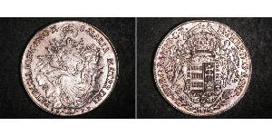 1 Талер Королевство Венгрия (1000-1918) Серебро Joseph II, Holy Roman Emperor  (1741 - 1790)