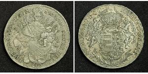 1 Талер Королевство Венгрия (1000-1918) Серебро Maria Theresa of Austria (1717 - 1780)