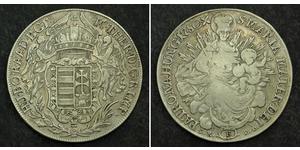 1 Талер Королевство Венгрия (1000-1918) Серебро Maria Theresa of Austria (1717 - 1780)