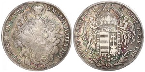 1 Талер Королевство Венгрия (1000-1918) Серебро Maria Theresa of Austria (1717 - 1780)