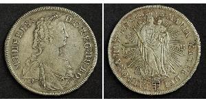 1 Талер Королевство Венгрия (1000-1918) Серебро Maria Theresa of Austria (1717 - 1780)
