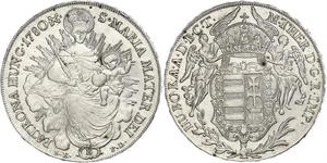 1 Талер Королевство Венгрия (1000-1918) Серебро Maria Theresa of Austria (1717 - 1780)