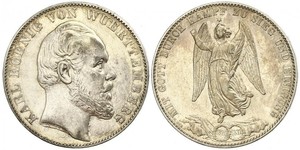 1 Талер Королевство Вюртемберг (1806-1918) Серебро Карл I (король Вюртемберга)