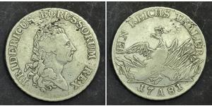 1 Талер Пруссия (королевство) (1701-1918) Серебро Фридрих II (король Пруссии) (1712 – 1786)