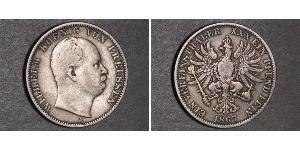 1 Талер Пруссия (королевство) (1701-1918) Серебро Wilhelm I, German Emperor (1797-1888)