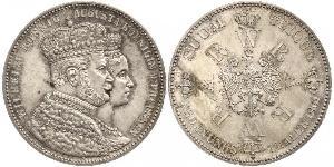 1 Талер Пруссия (королевство) (1701-1918) Серебро Wilhelm I, German Emperor (1797-1888)