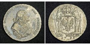 1 Талер Пруссия (королевство) (1701-1918) Серебро Фридрих Вильгельм II