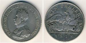 1 Талер Пруссия (королевство) (1701-1918) Серебро Фридрих Вильгельм III, король Пруссии (1770 -1840)