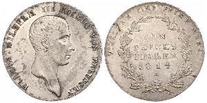1 Талер Пруссия (королевство) (1701-1918) Серебро Фридрих Вильгельм III, король Пруссии (1770 -1840)