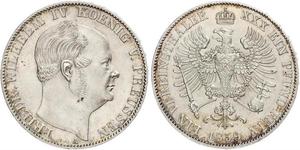 1 Талер Пруссия (королевство) (1701-1918) Серебро Фридрих Вильгельм IV (1795 - 1861)