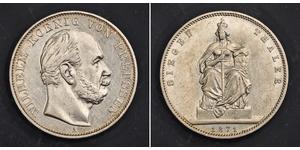 1 Талер Пруссия (королевство) (1701-1918) Серебро Wilhelm I, German Emperor (1797-1888)