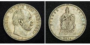 1 Талер Пруссия (королевство) (1701-1918) Серебро Wilhelm I, German Emperor (1797-1888)