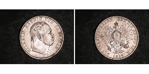 1 Талер Пруссия (королевство) (1701-1918) Серебро Wilhelm I, German Emperor (1797-1888)
