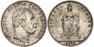 1 Талер Пруссия (королевство) (1701-1918) Серебро Wilhelm I, German Emperor (1797-1888)