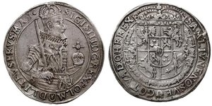 1 Талер Речь Посполитая (1569-1795) Серебро Сигизмунд III