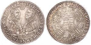 1 Талер Саксония (королевство) (1806 - 1918) Серебро 