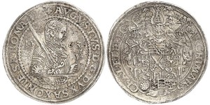 1 Талер Саксония (курфюршество) (1356 - 1806) Серебро 