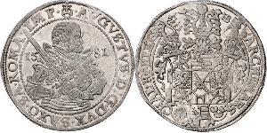 1 Талер Саксония (курфюршество) (1356 - 1806) Серебро 