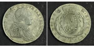 1 Талер Саксония (курфюршество) (1356 - 1806) Серебро Фридрих Август I (король Саксонии)