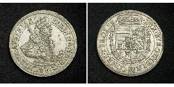 1 Талер Священная Римская империя (962-1806) Серебро Ferdinand II, Holy Roman Emperor  (1578 -1637)