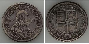 1 Талер Священная Римская империя (962-1806) Серебро Максимилиан III Австрийский (1558 – 1618)