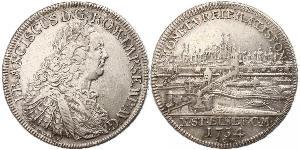 1 Талер Священная Римская империя (962-1806) Серебро Франц I Стефан(1708-1765)