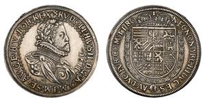 1 Талер Священная Римская империя (962-1806) Серебро Рудольф II (1552 - 1612)